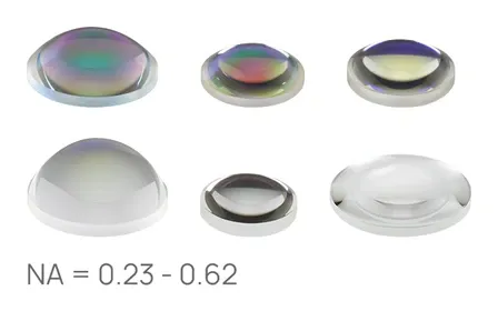 Precision Polished Aspheric Lenses